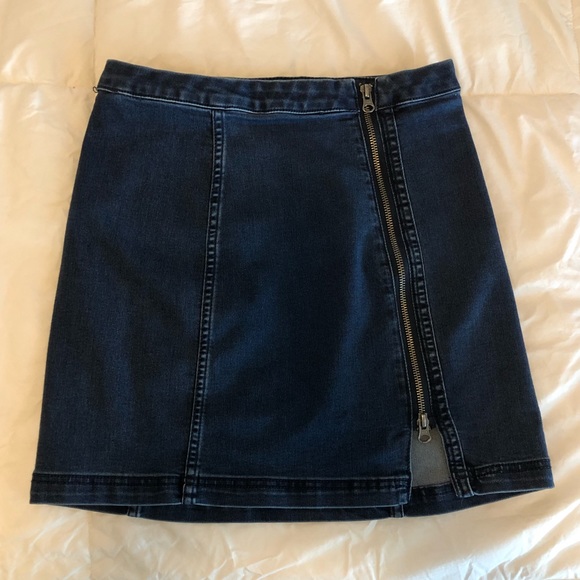 Free People Dresses & Skirts - Free People | This Way Or That Denim Mini Skirt